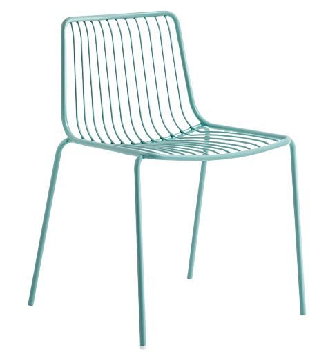 PEDRALI - Židle s nízkou opěrkou NOLITA 3650 DS - modrá - 