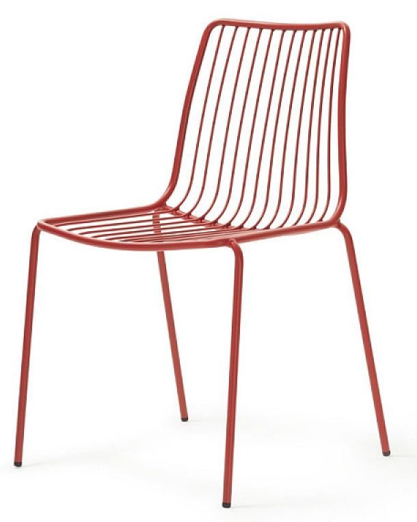PEDRALI - Židle s vysokou opěrkou NOLITA 3651 DS - červená - 