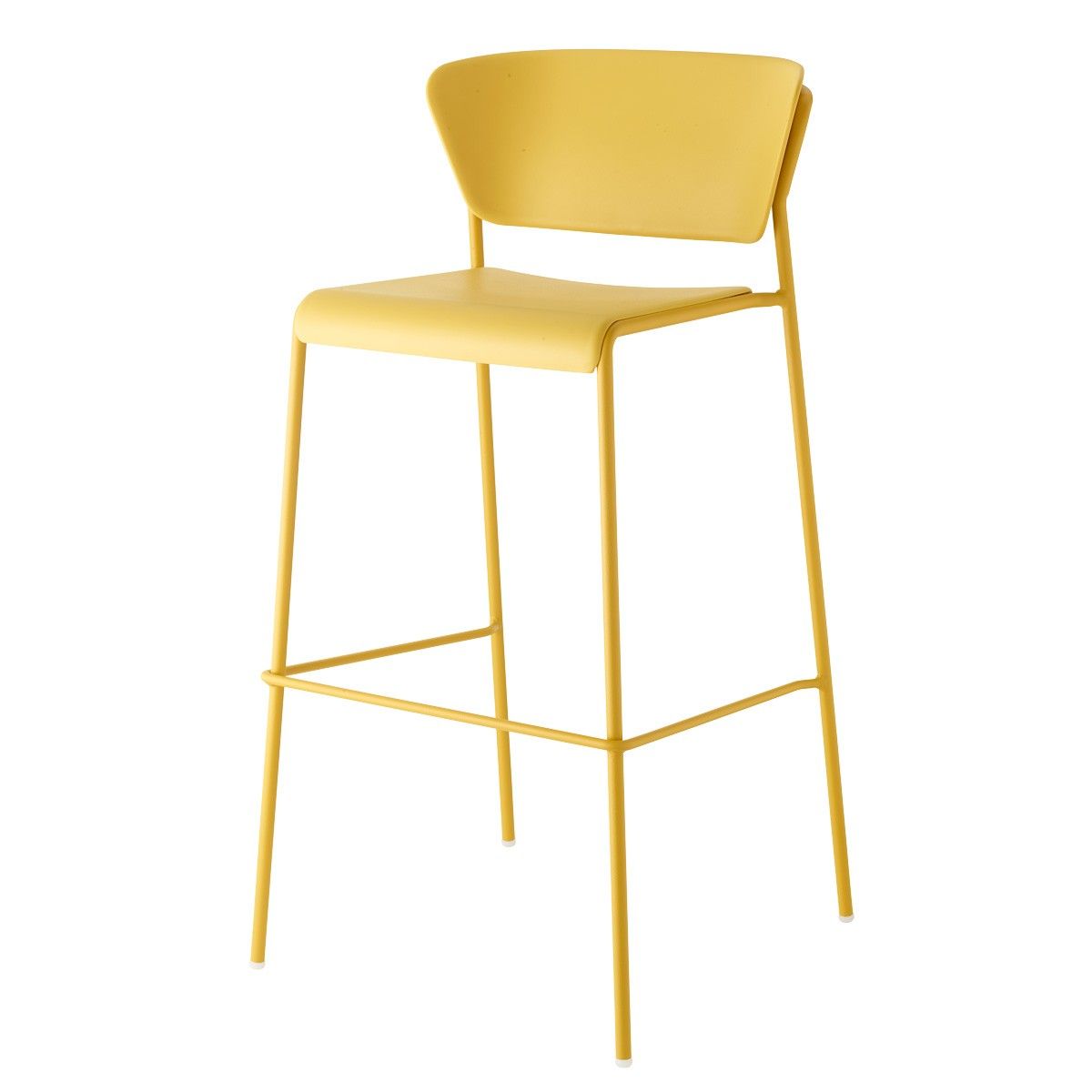SCAB - Barová židle LISA TECHNOPOLYMER, vysoká - 