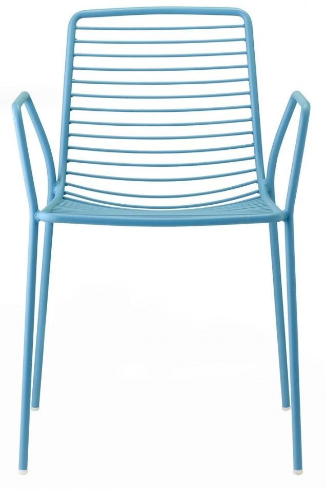 SCAB - Židle SUMMER s područkami - modrá - 