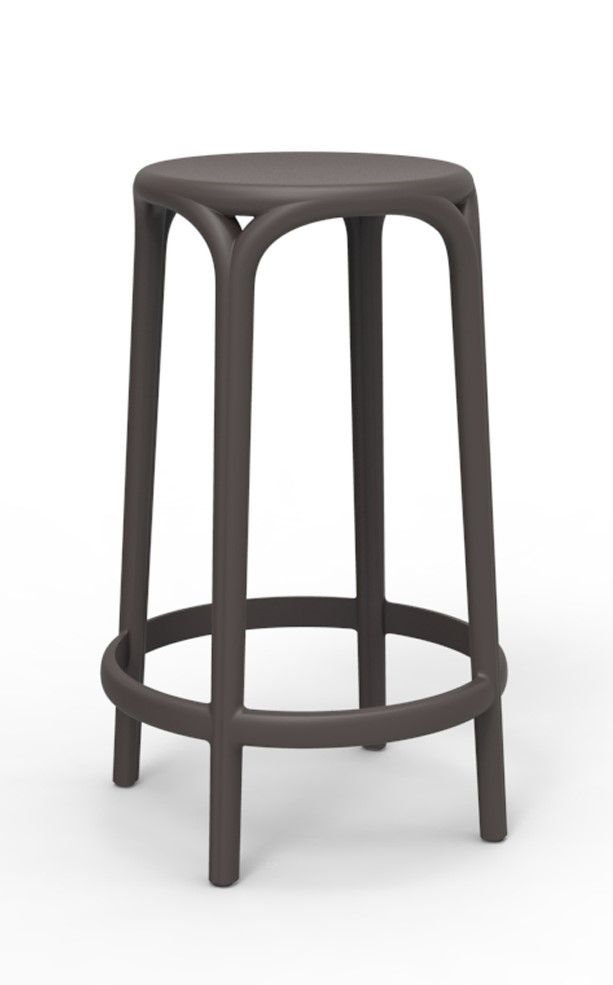 VONDOM - Nízká barová židle BROOKLYN - bronzová - 