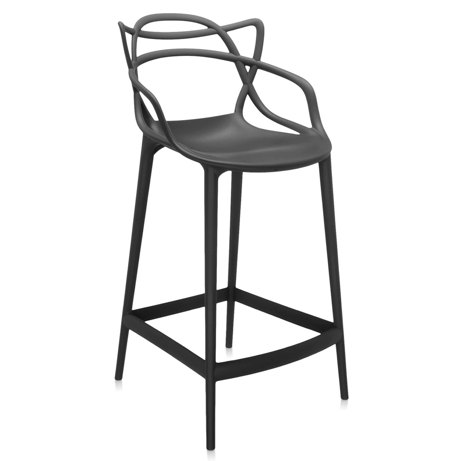 Kartell designové barové židle Masters Stool (výška sedáku 65 cm) - DESIGNPROPAGANDA