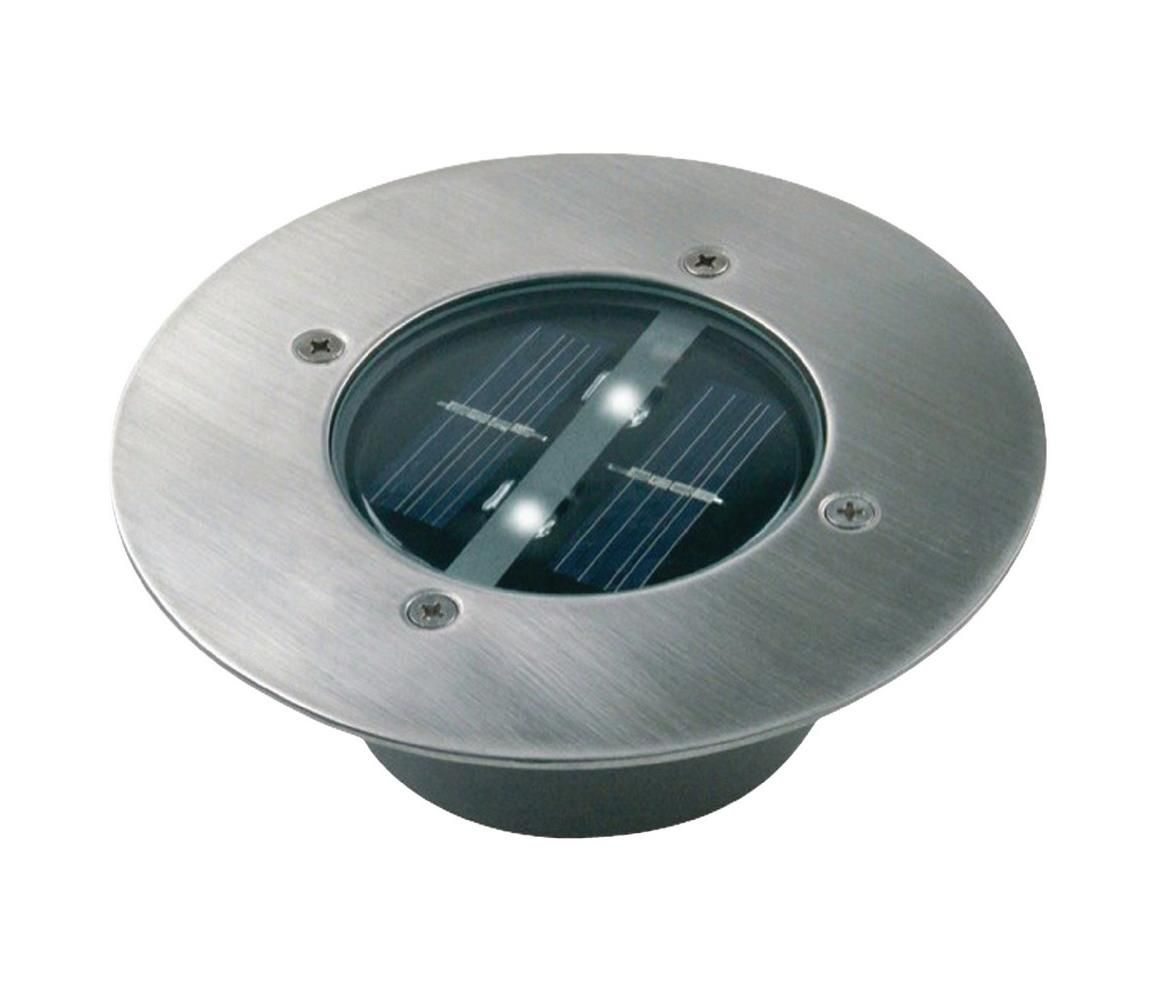   RA-5000197 - LED Solární reflektor se senzorem LED/0,12W/2xAAA IP67 kruh  -  Svět-svítidel.cz