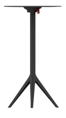 VONDOM - Sklápěcí čtvercový barový stůl MARI-SOL HPL, různé velikost (tříramenná podnož) - 