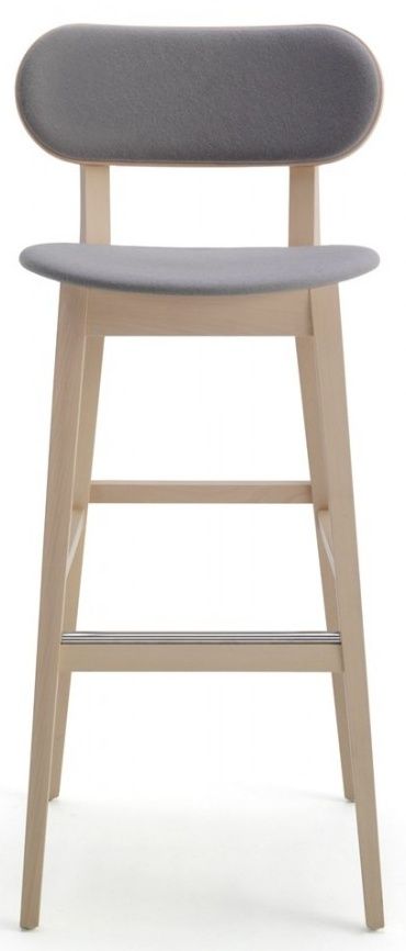 BILLIANI - Barová židle s čalouněným opěradlem a sedákem GRADISCA 625 - 
