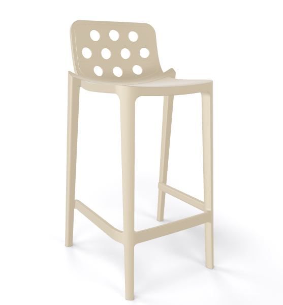 GABER - Barová židle ISIDORO 76 - vysoká, světle hnědá - 