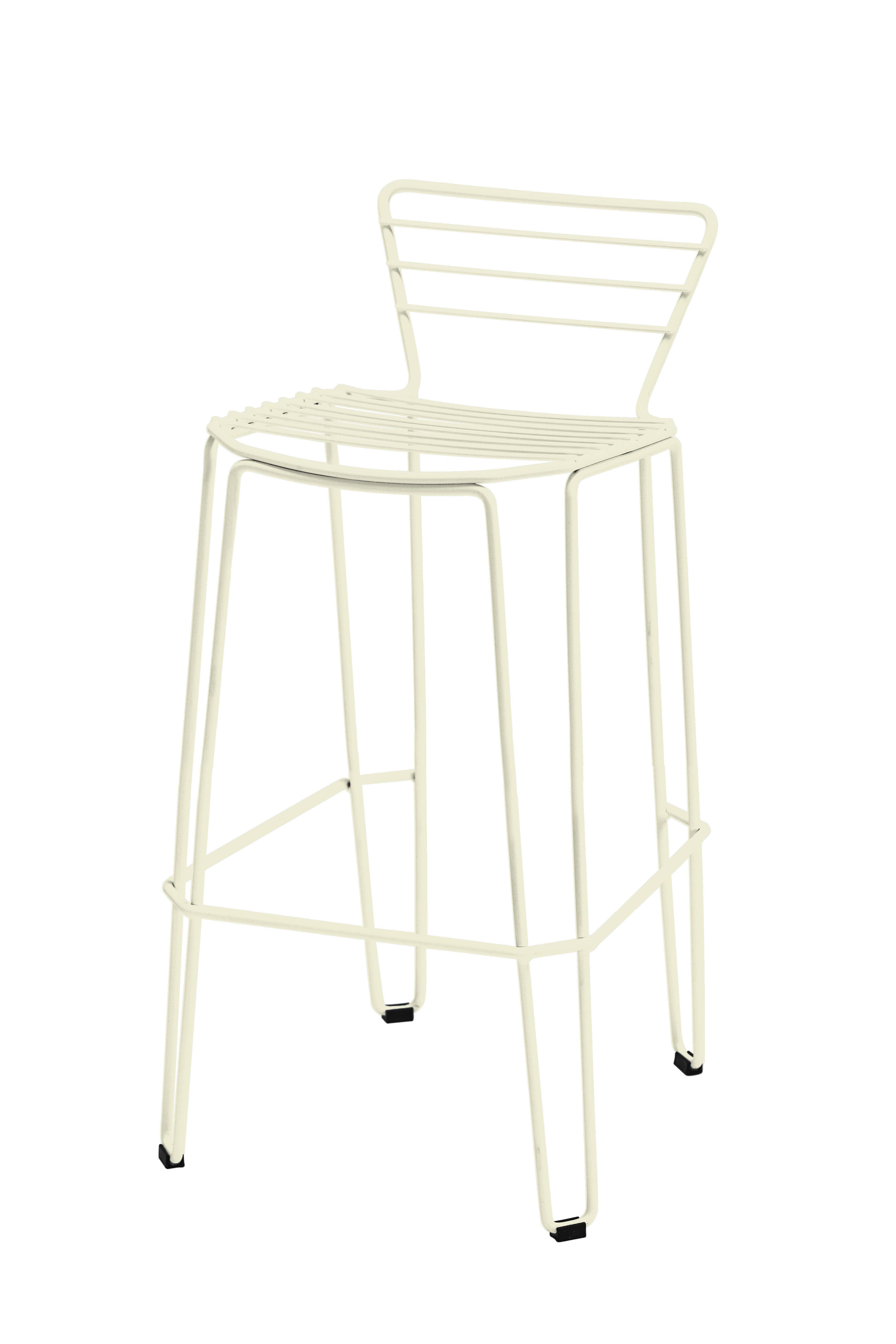 ISIMAR - Barová židle MENORCA vysoká - béžová - 