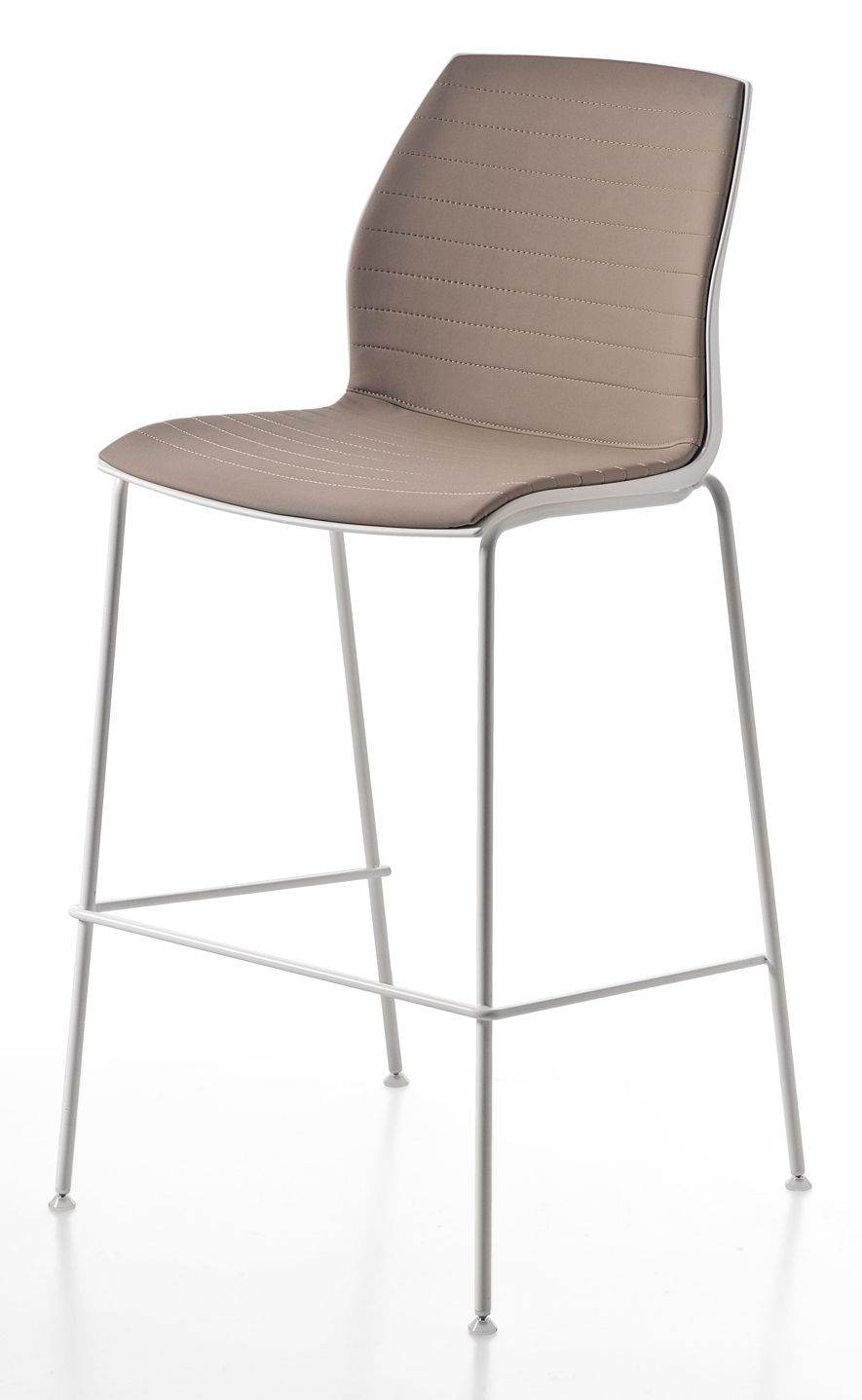 KASTEL - Barová židle KALEA 4 nohy čalouněná - 