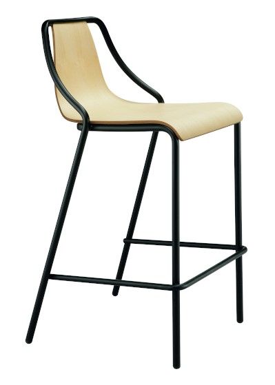 MIDJ - Barová židle OLA dřevěná - 