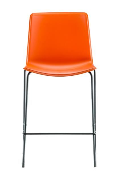 PEDRALI - Barová židle TWEET 892 DS - oranžová - 