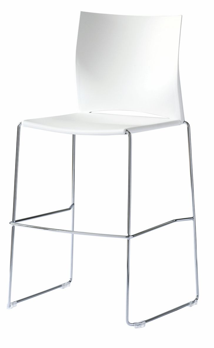 RIM - Barová židle WEB 300 s plastovým sedákem - 