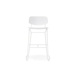 BILLIANI - Barová židle s kovovou podnoží DOLL STEEL 164
