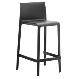 PEDRALI - Nízká barová židle VOLT 677 DS - černá