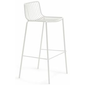 PEDRALI - Vysoká barová židle NOLITA 3658 DS - bílá