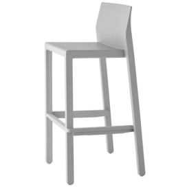 SCAB - Barová židle KATE nízká - šedá