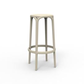 VONDOM - Barová židle BROOKLYN - béžová