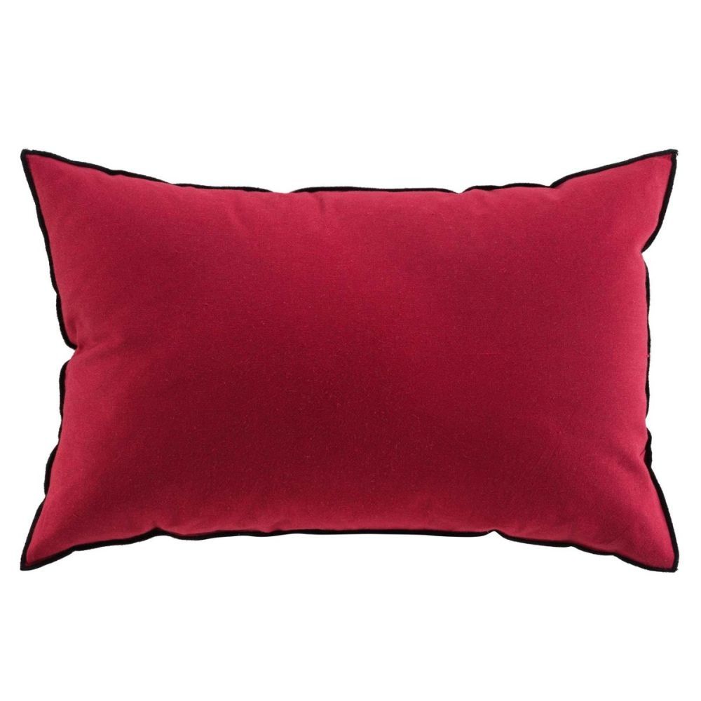Douceur d\'intérieur Dekorační polštář MISTRALINE, bavlněný, 40 x 60 cm, červený - EMAKO.CZ s.r.o.