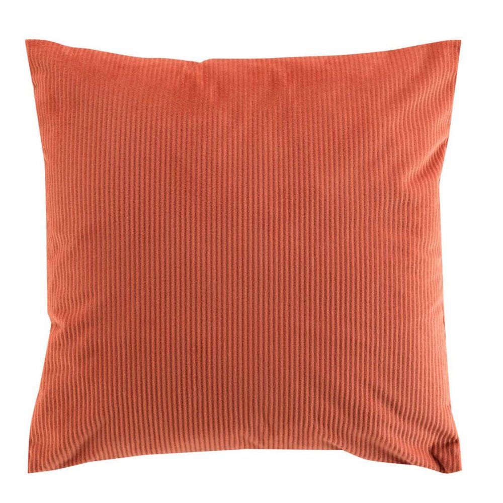 Douceur d\'intérieur Dekorační polštář CORD, 40 x 40 cm, oranžový - EMAKO.CZ s.r.o.