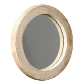 Today Zrcadlo v dřevěném rámu FACTORY, 38 x 17 cm