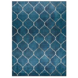 Dywany Łuszczów Kusový koberec ANDRE Maroccan trellis 1181 blue - 80x150 cm Mujkoberec.cz