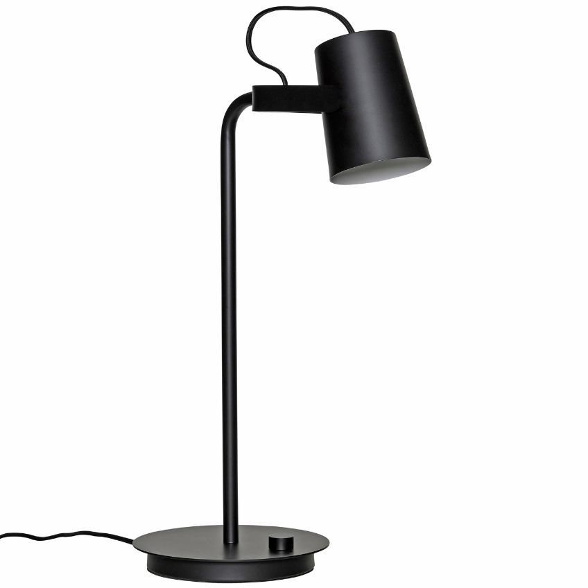 Černá kovová stolní lampa Hübsch Ardent - Designovynabytek.cz
