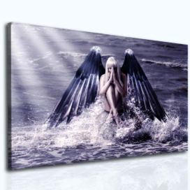Obraz Andělská modlitba Velikost (šířka x výška): 90x60 cm
