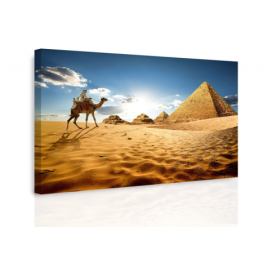 Obraz pyramidy v Egyptě Velikost (šířka x výška): 60x40 cm