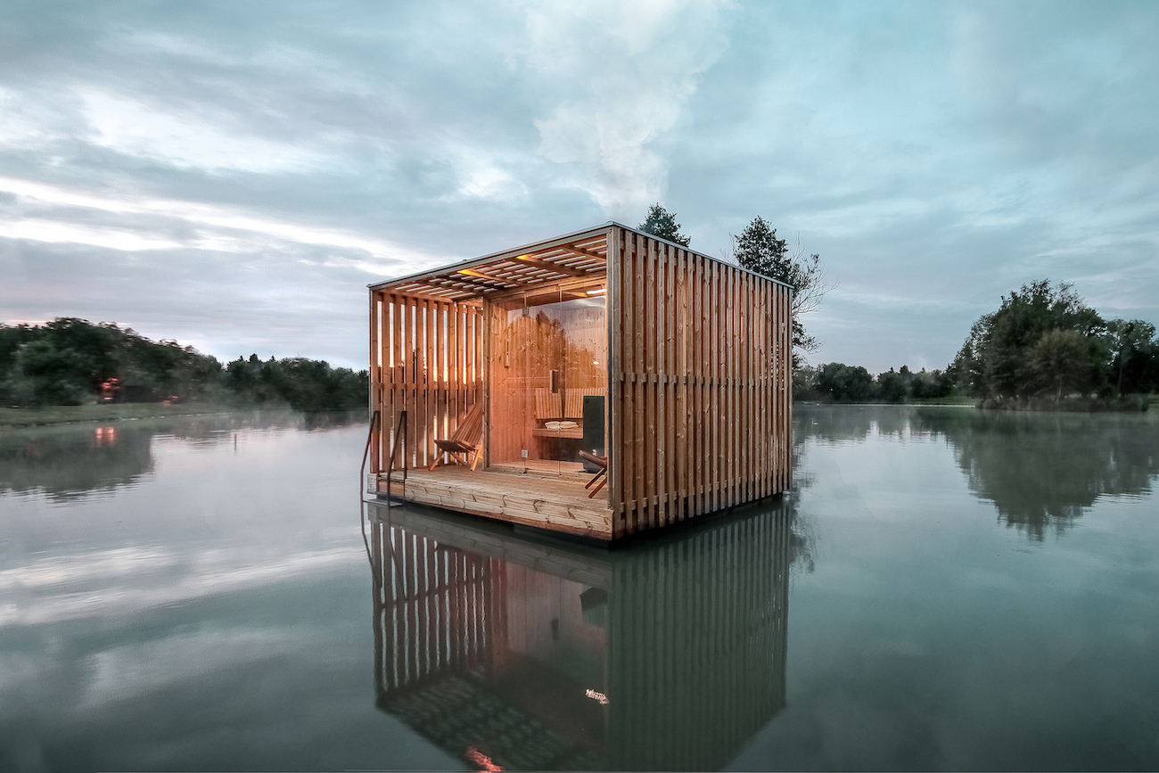 Plovoucí sauna - 