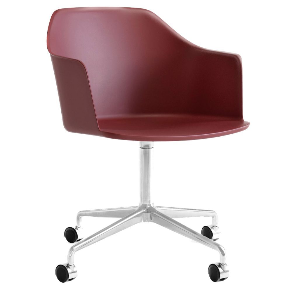 &Tradition designové židle Rely Indoor Armchair On Wheels - DESIGNPROPAGANDA
