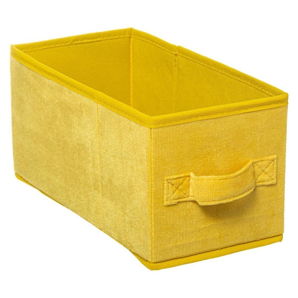 DekorStyle Úložný Box Yellowday 15x31 cm žlutý - Houseland.cz