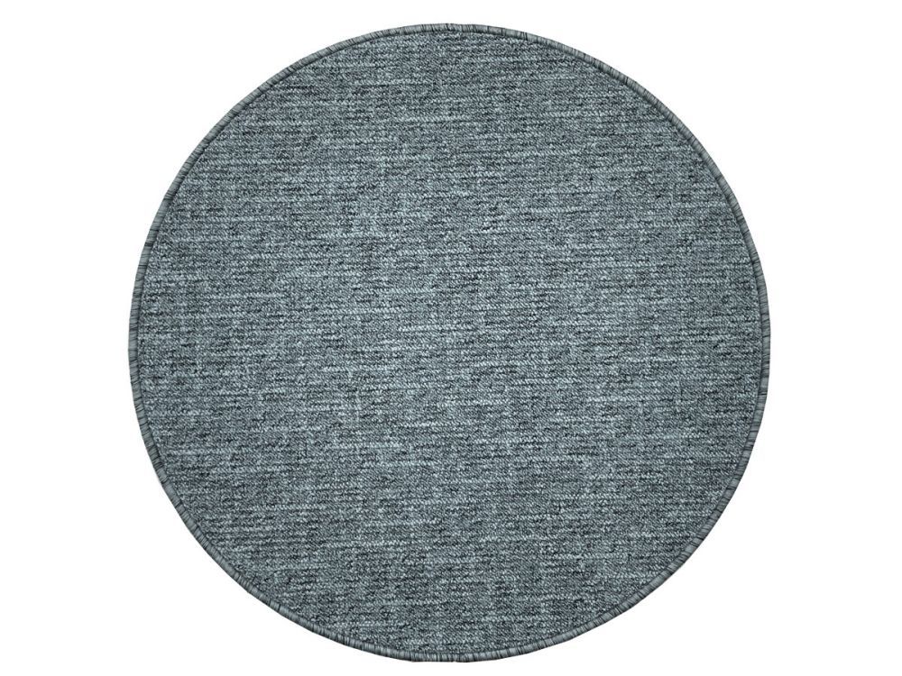 Vopi koberce Kusový koberec Alassio modrošedý kruh - 67x67 (průměr) kruh cm - Mujkoberec.cz