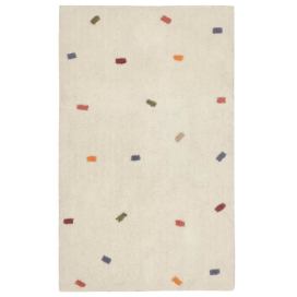 Bílý bavlněný koberec Kave Home Epifania 90 x 150 cm