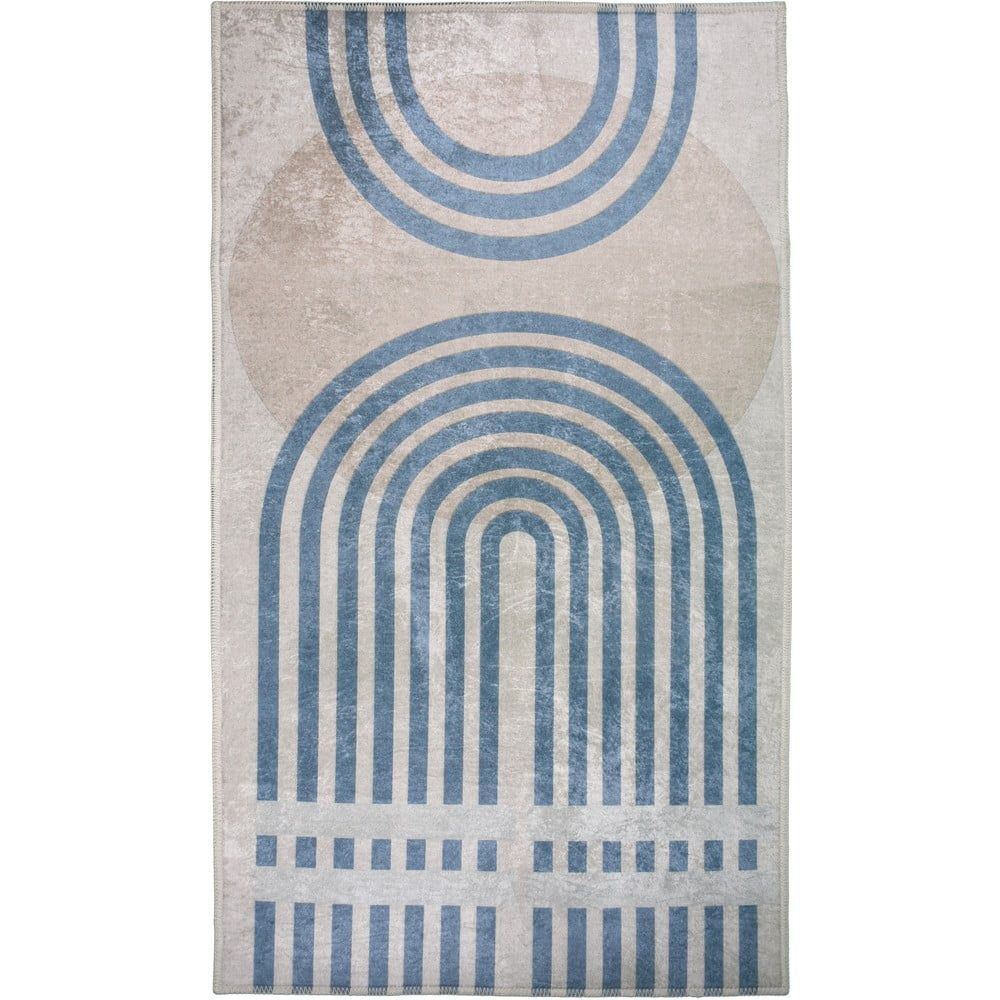 Modrý/šedý koberec běhoun 200x80 cm - Vitaus - Bonami.cz