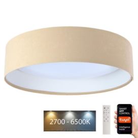  LED Stropní svítidlo SMART GALAXY LED/36W/230V Wi-Fi Tuya béžová/bílá + DO 