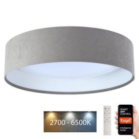  LED Stropní svítidlo SMART GALAXY LED/36W/230V Wi-Fi Tuya šedá/bílá + DO 