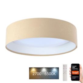  LED Stropní svítidlo SMART GALAXY LED/24W/230V Wi-Fi Tuya béžová/bílá + DO 