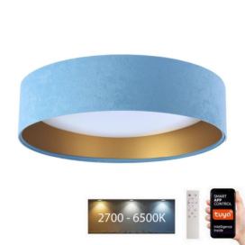  LED Stropní svítidlo SMART GALAXY LED/24W/230V Wi-Fi Tuya modrá/zlatá + DO 