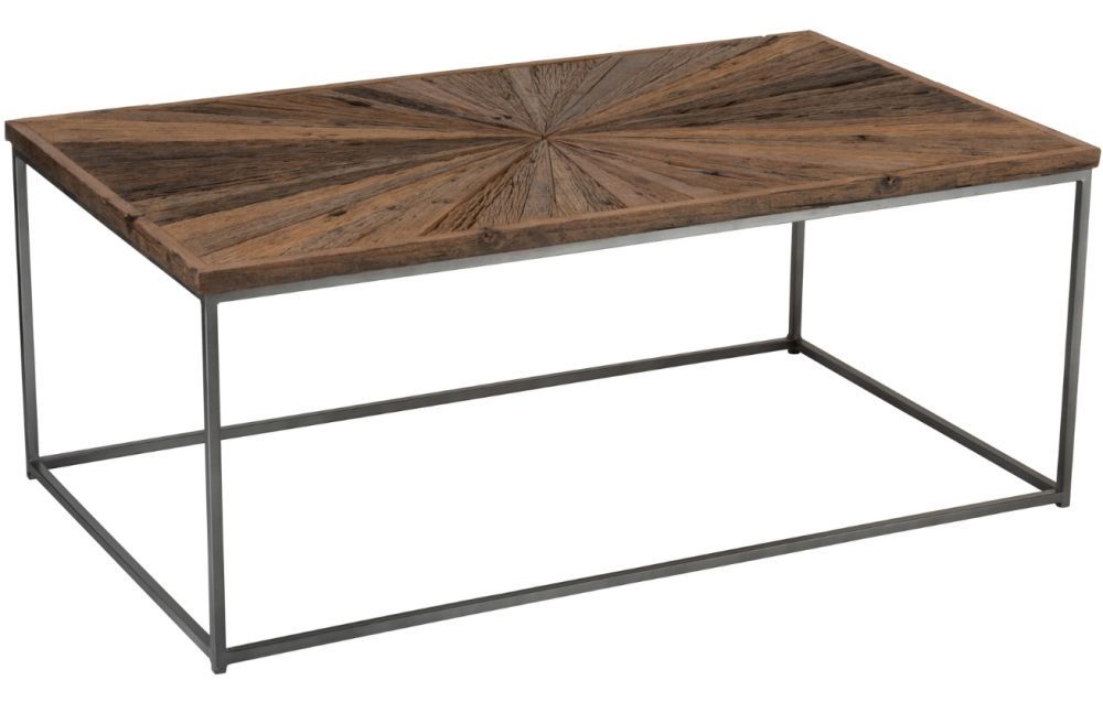 Dřevěný konferenční stolek J-line Shane 120,5 x 70 cm - Designovynabytek.cz