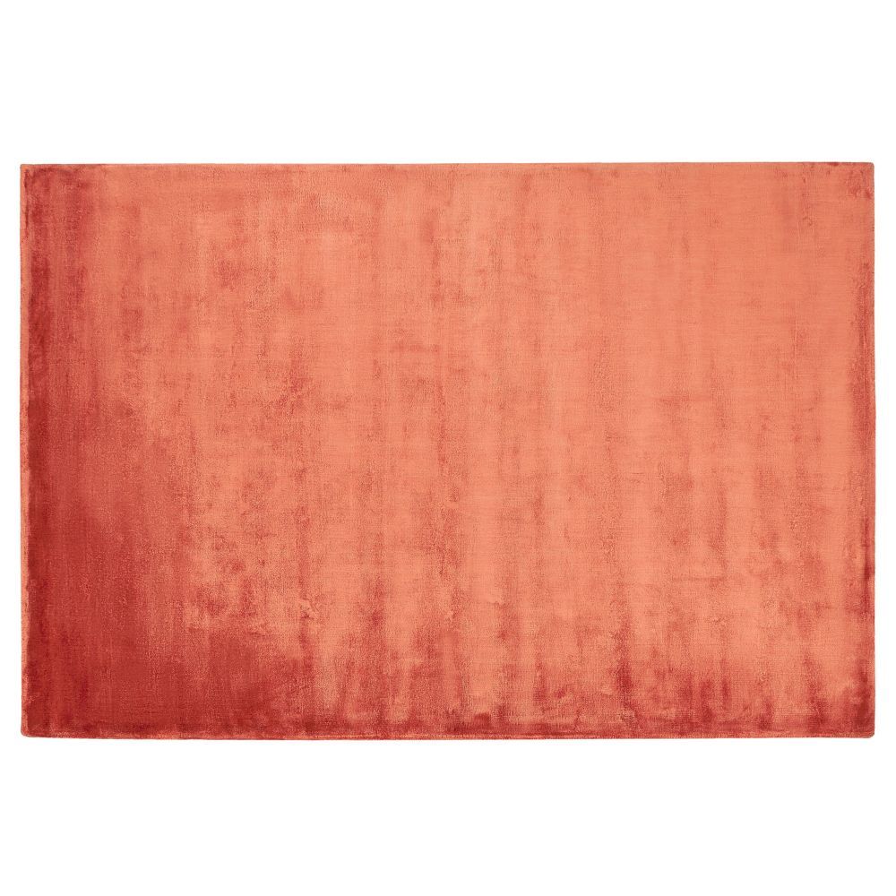 Viskózový koberec 160 x 230 cm oranžový GESI II - Beliani.cz