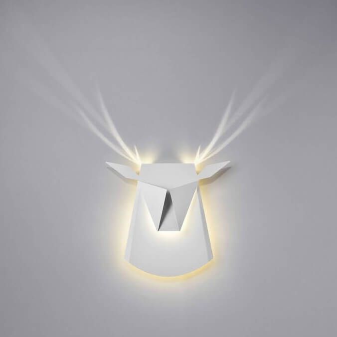 JELEN - bílé nástěnné světlo - Osvětlení.com