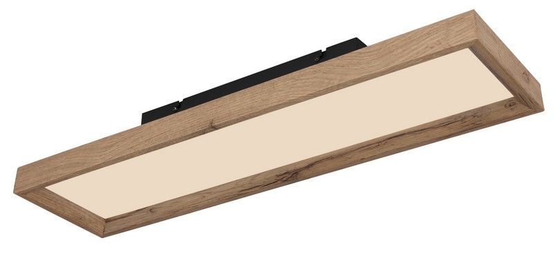 GLOBO 41595D6 CINDERELLA stropní svítidlo LED 160x610mm 18W/1250lm 2700/4500/6500K imitace dřeva, opál - Svítidla FEIM