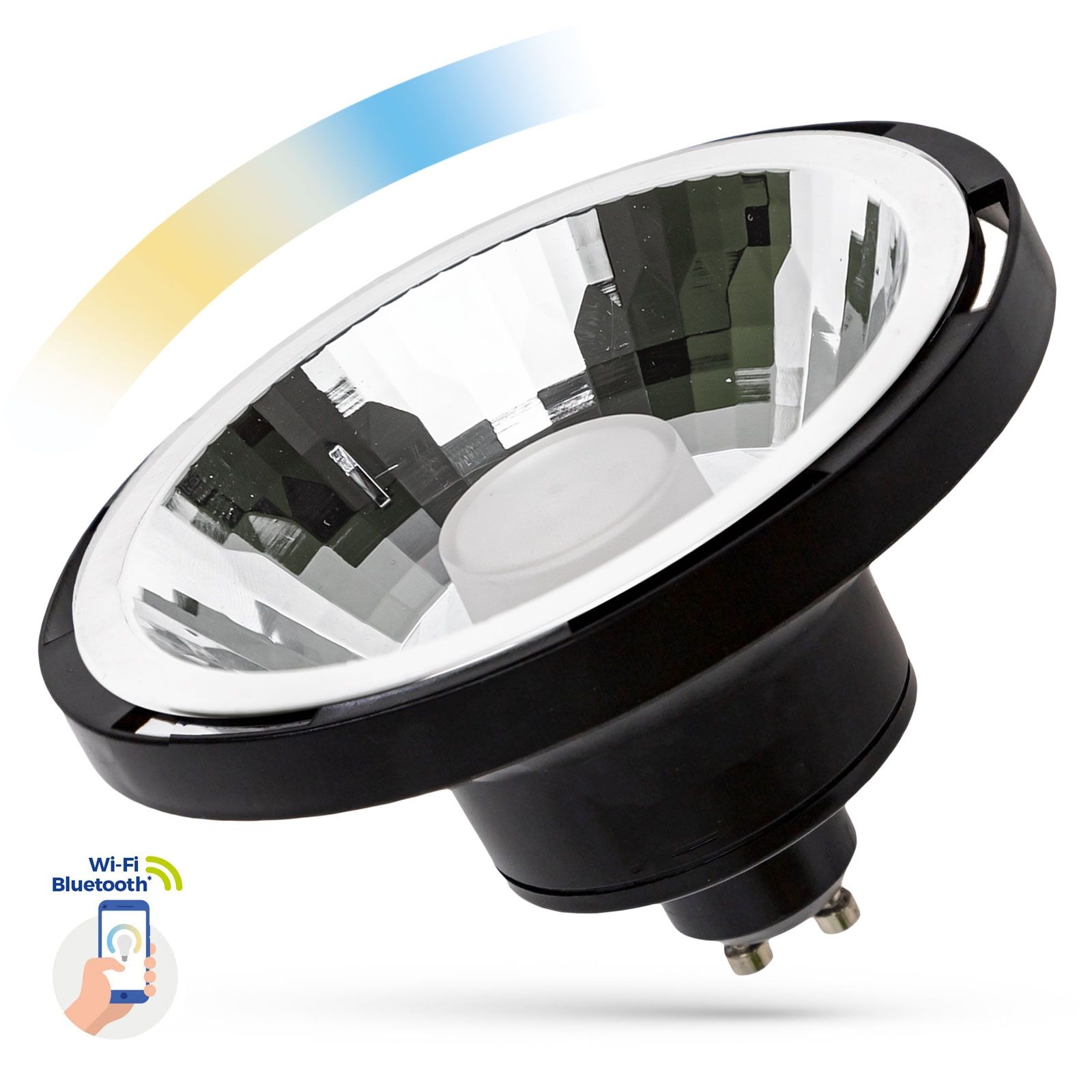 LED žárovka GU10 ES111 Tuya smart LED AR111 10W GU10 - WOJ+14513 - Wojnarowscy - A-LIGHT s.r.o.