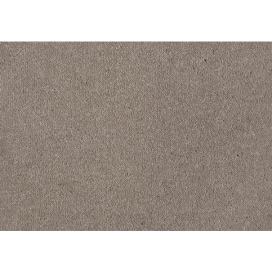 Lano - koberce a trávy Neušpinitelný metrážový koberec Nano Smart 261 hnědý - Bez obšití cm