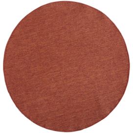 NORTHRUGS - Hanse Home koberce Kusový koberec Twin-Wendeteppiche 103098 terra creme kruh – na ven i na doma - 200x200 (průměr) kruh cm