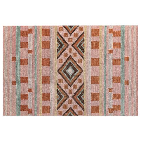 Vlněný koberec 160 x 230 cm barevný YOMRA Beliani.cz
