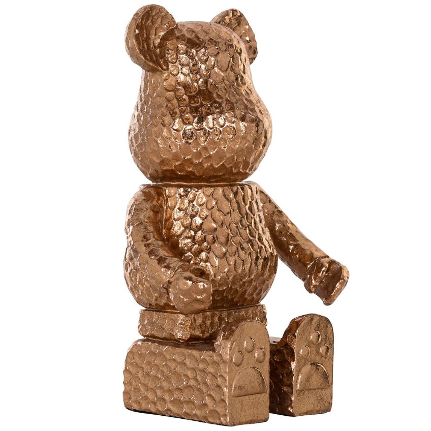 Zlatá dekorativní soška Richmond Bear 20 cm - Designovynabytek.cz