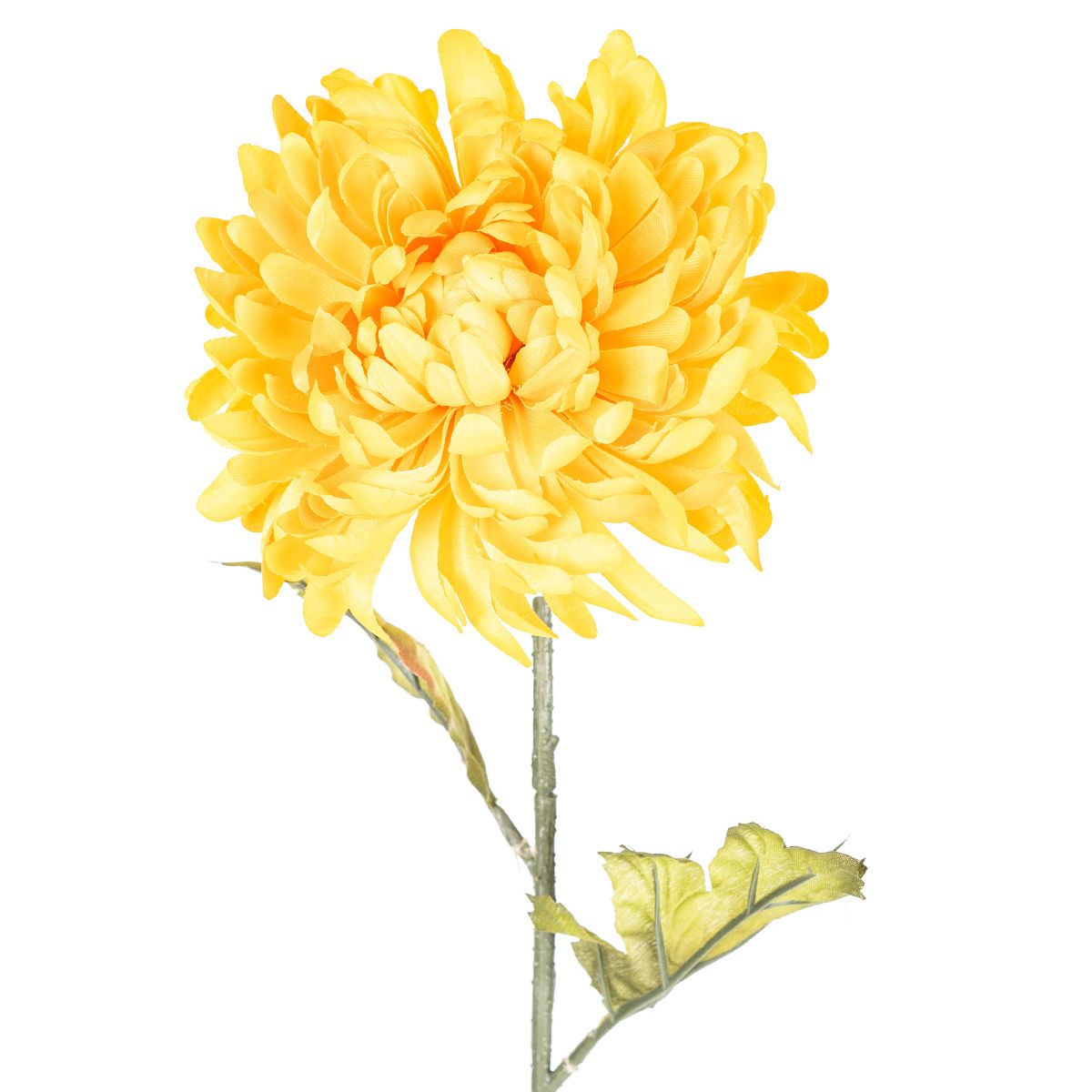 Umělá chryzantéma, v. 74 cm, žlutá - 4home.cz