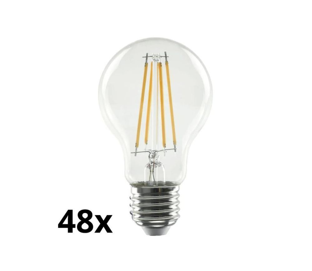  SADA 48x LED Žárovka VINTAGE A70 E27/13W/230V 2700K  -  Svět-svítidel.cz