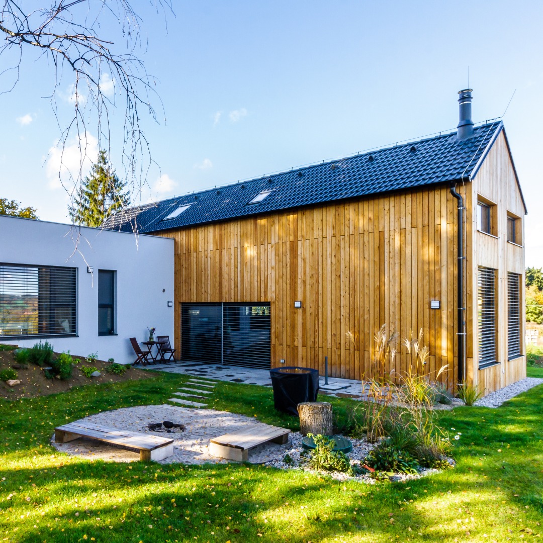 Dům s dřevěným obložením - STAV-INVEST
