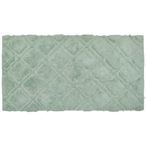 Bavlněný koberec 80 x 150 cm zelený HATAY Beliani.cz